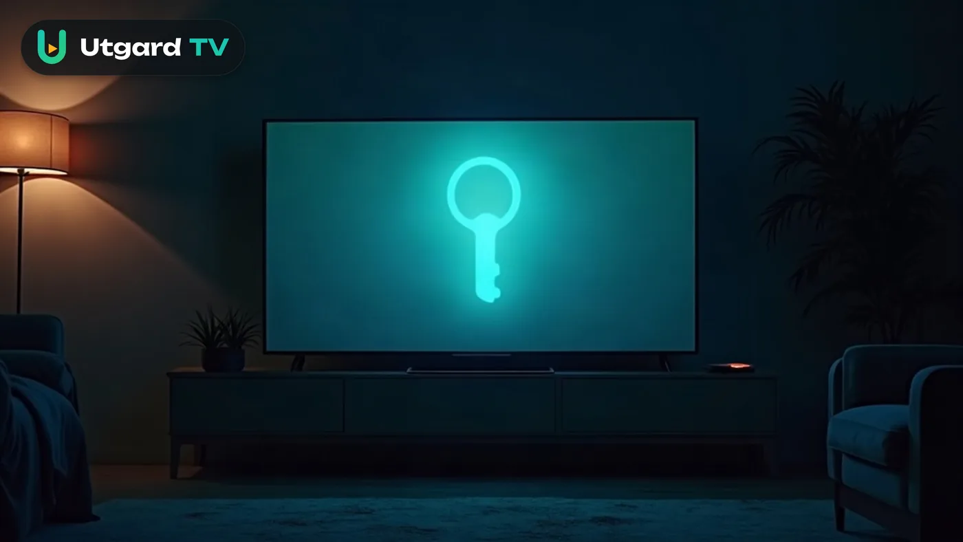 Anmeldung mit Benutzername und Passwort auf dem Fernseher